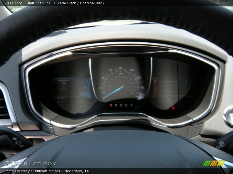 Tuxedo Black / Charcoal Black 2014 Ford Fusion Titanium