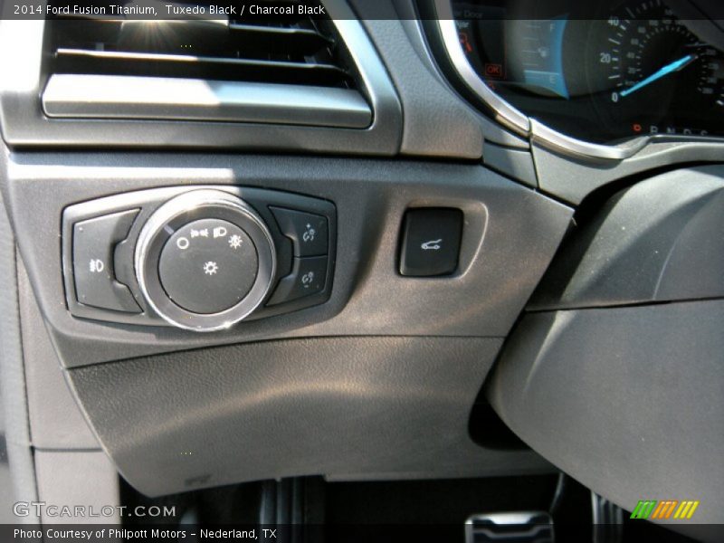 Tuxedo Black / Charcoal Black 2014 Ford Fusion Titanium