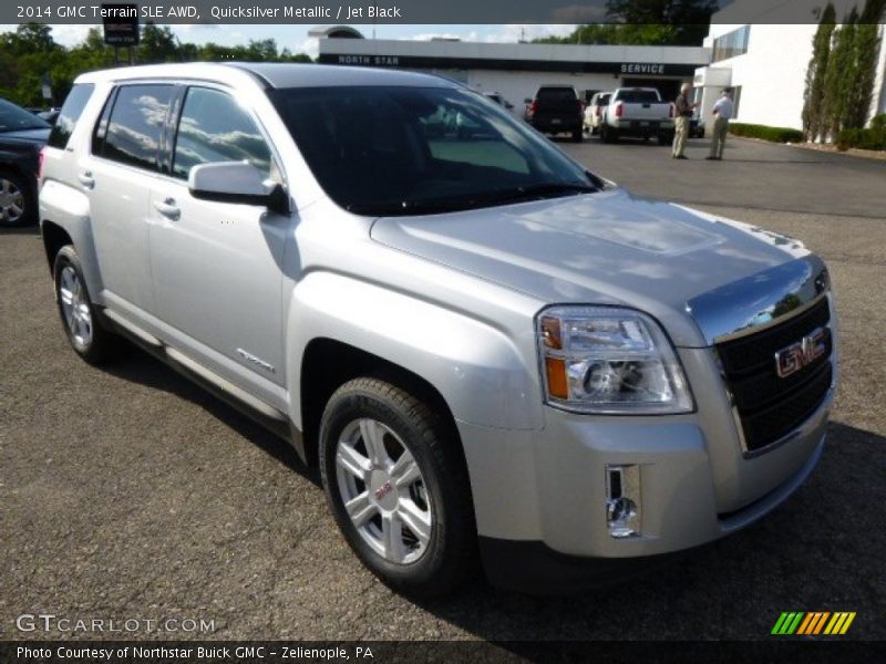 Front 3/4 View of 2014 Terrain SLE AWD