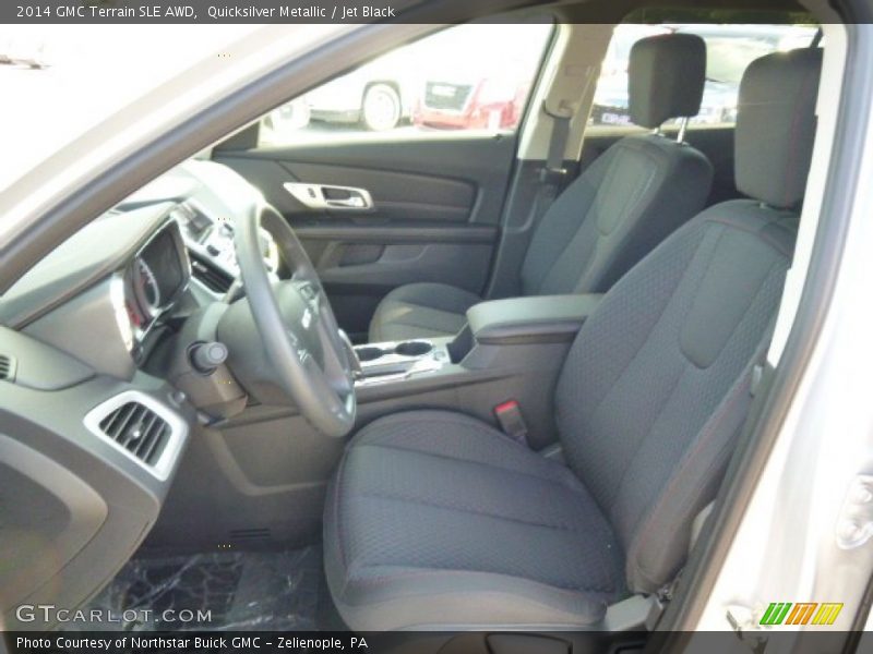 Quicksilver Metallic / Jet Black 2014 GMC Terrain SLE AWD