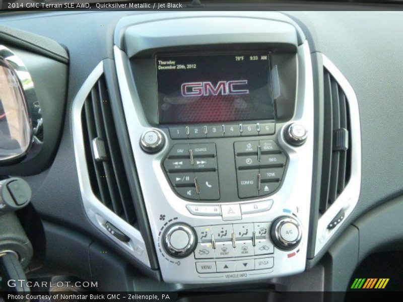 Quicksilver Metallic / Jet Black 2014 GMC Terrain SLE AWD