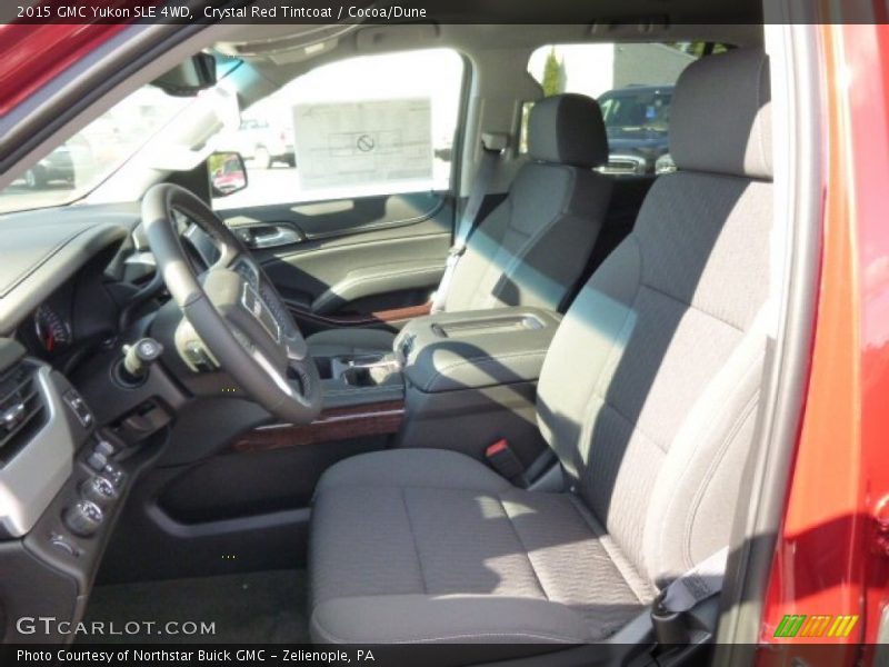 Crystal Red Tintcoat / Cocoa/Dune 2015 GMC Yukon SLE 4WD