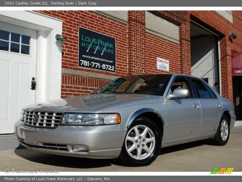 Sterling Silver / Dark Gray 2003 Cadillac Seville SLS