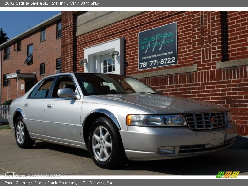 Sterling Silver / Dark Gray 2003 Cadillac Seville SLS