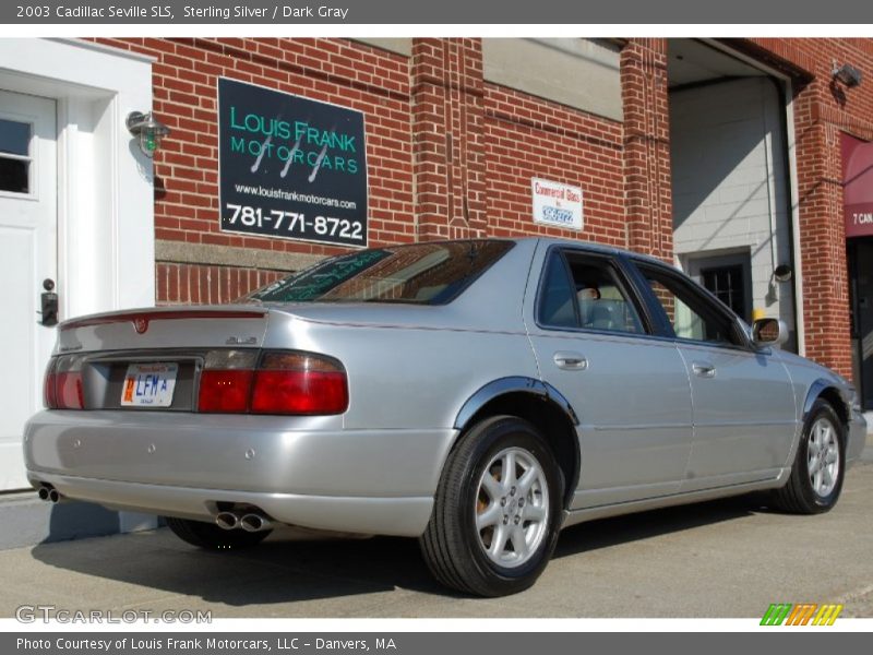 Sterling Silver / Dark Gray 2003 Cadillac Seville SLS