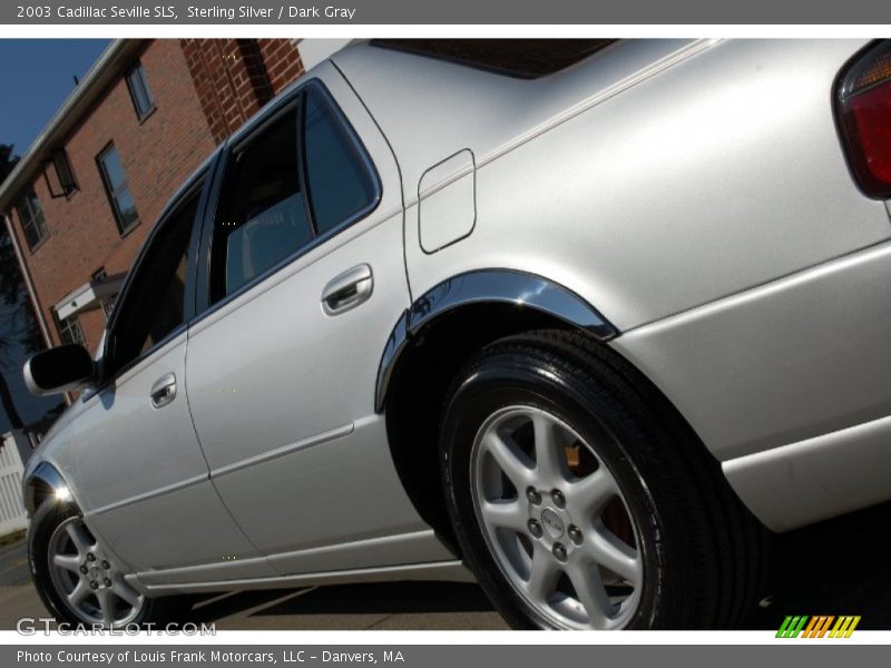 Sterling Silver / Dark Gray 2003 Cadillac Seville SLS