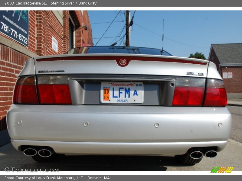 Sterling Silver / Dark Gray 2003 Cadillac Seville SLS