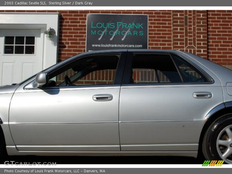 Sterling Silver / Dark Gray 2003 Cadillac Seville SLS