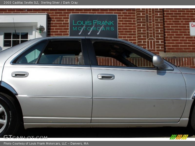 Sterling Silver / Dark Gray 2003 Cadillac Seville SLS