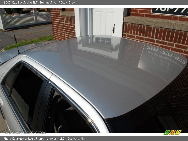 Sterling Silver / Dark Gray 2003 Cadillac Seville SLS
