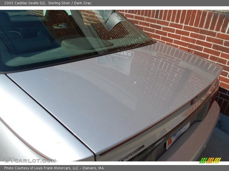 Sterling Silver / Dark Gray 2003 Cadillac Seville SLS