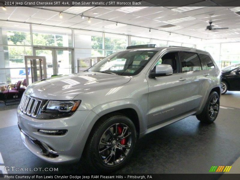 Billet Silver Metallic / SRT Morocco Black 2014 Jeep Grand Cherokee SRT 4x4