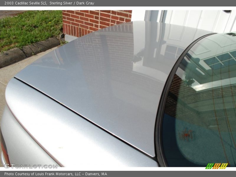 Sterling Silver / Dark Gray 2003 Cadillac Seville SLS