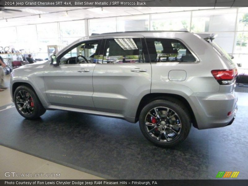 Billet Silver Metallic / SRT Morocco Black 2014 Jeep Grand Cherokee SRT 4x4