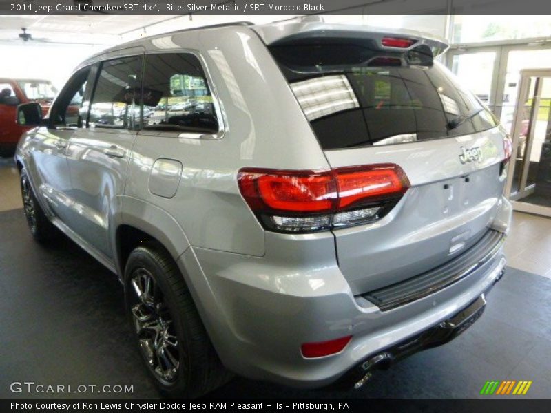 Billet Silver Metallic / SRT Morocco Black 2014 Jeep Grand Cherokee SRT 4x4