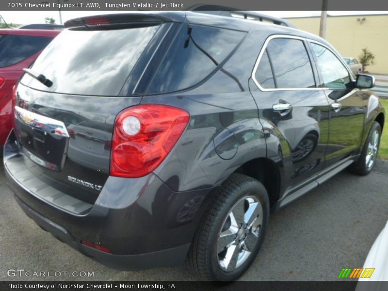 Tungsten Metallic / Jet Black 2015 Chevrolet Equinox LT AWD