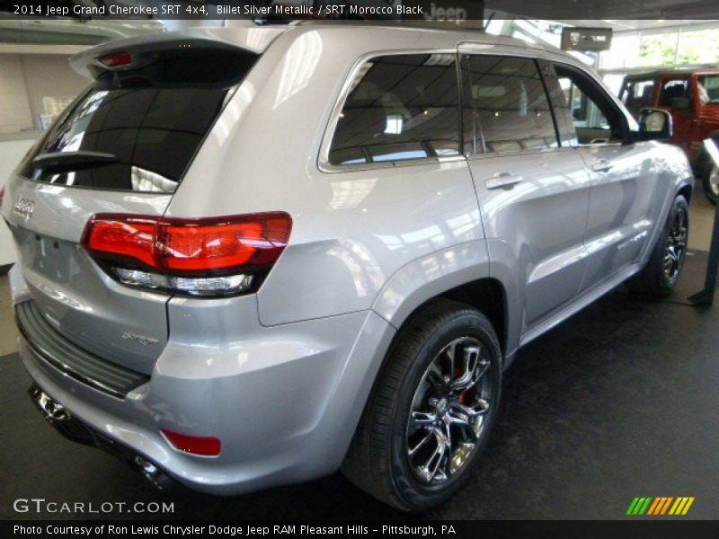 Billet Silver Metallic / SRT Morocco Black 2014 Jeep Grand Cherokee SRT 4x4
