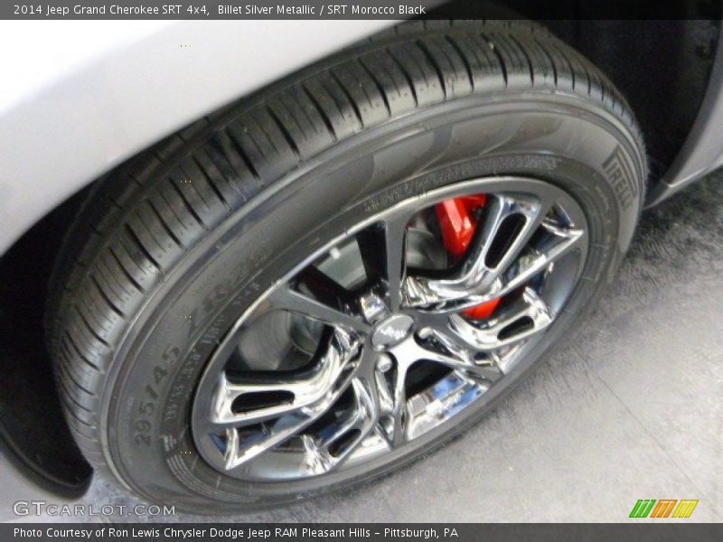 Billet Silver Metallic / SRT Morocco Black 2014 Jeep Grand Cherokee SRT 4x4
