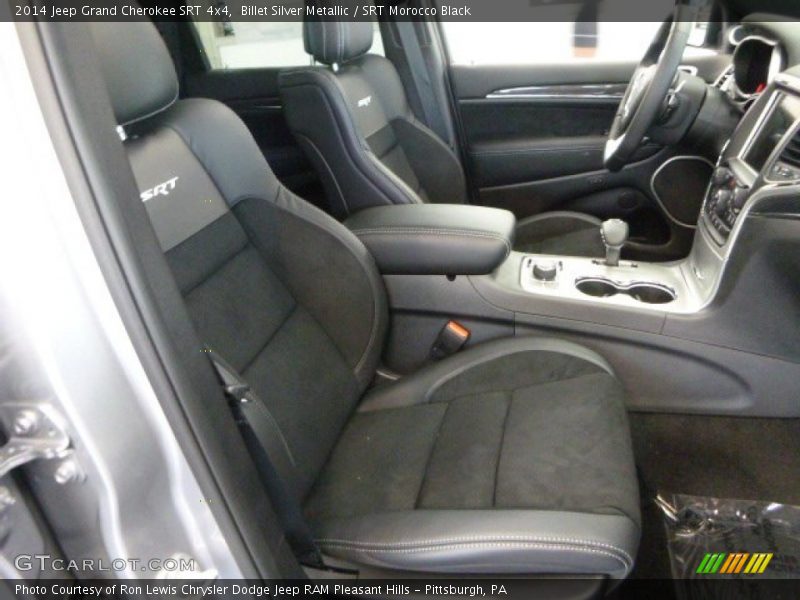 Front Seat of 2014 Grand Cherokee SRT 4x4