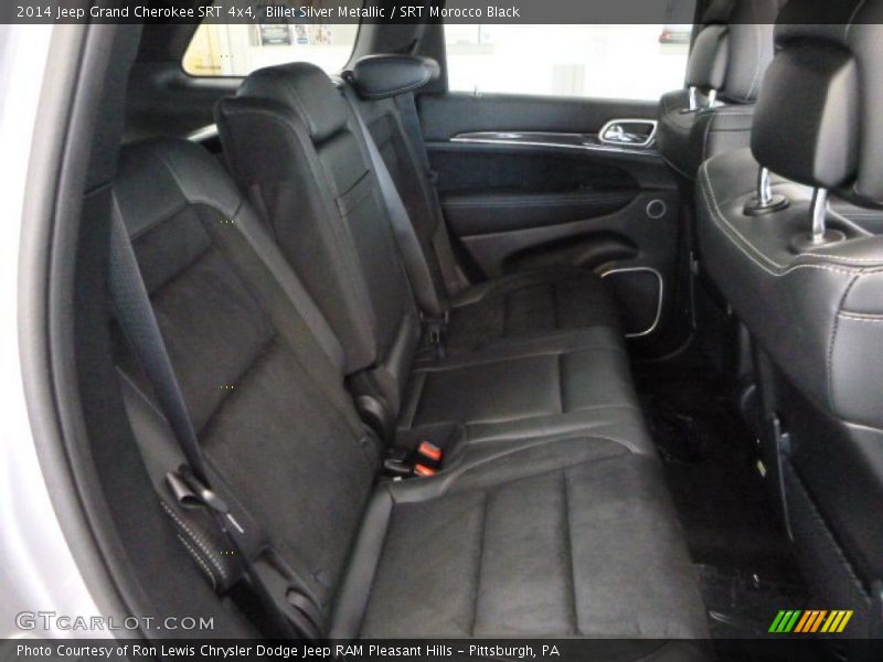 Rear Seat of 2014 Grand Cherokee SRT 4x4