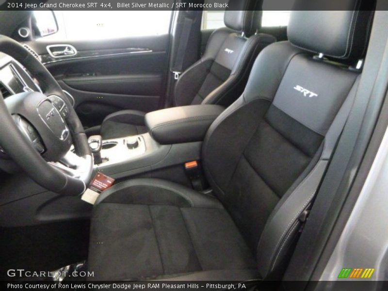 Front Seat of 2014 Grand Cherokee SRT 4x4