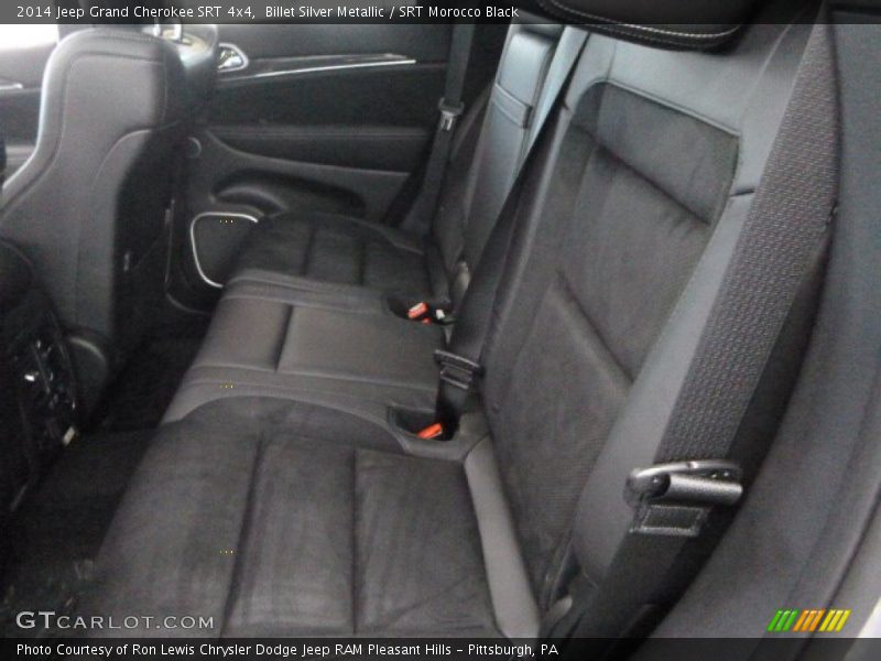 Rear Seat of 2014 Grand Cherokee SRT 4x4