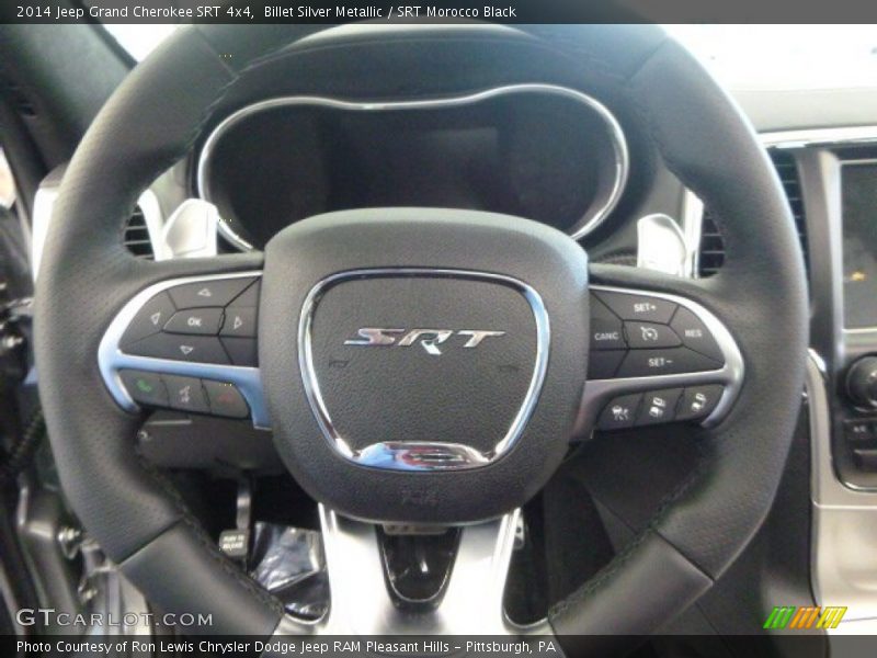 Billet Silver Metallic / SRT Morocco Black 2014 Jeep Grand Cherokee SRT 4x4