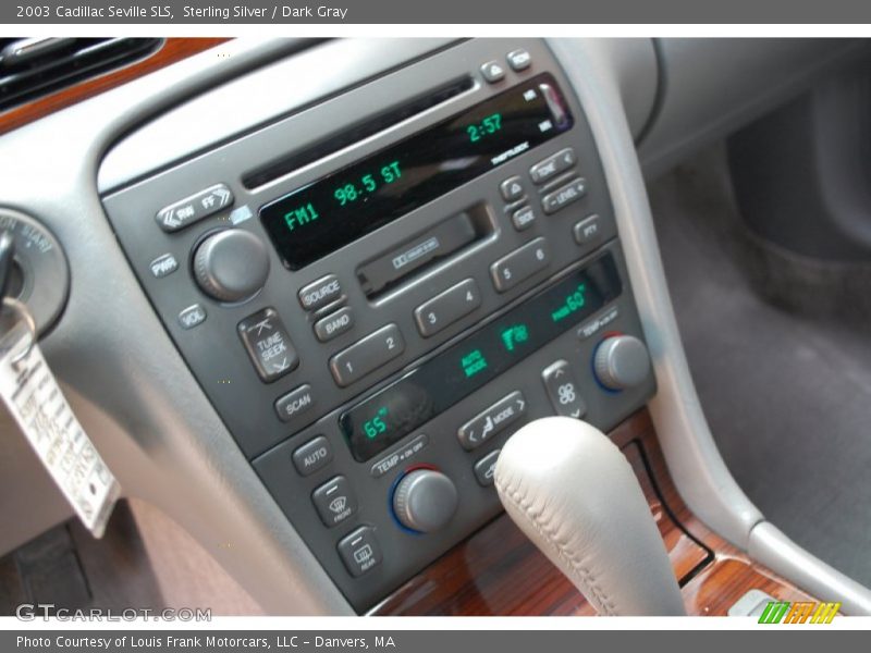 Sterling Silver / Dark Gray 2003 Cadillac Seville SLS