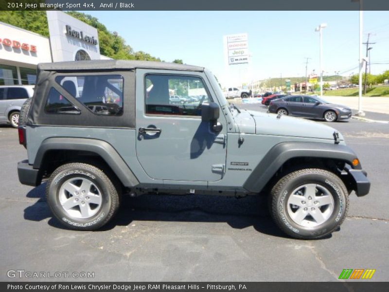 Anvil / Black 2014 Jeep Wrangler Sport 4x4