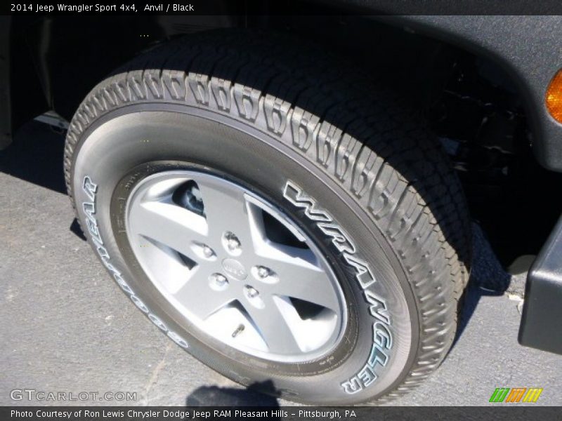 Anvil / Black 2014 Jeep Wrangler Sport 4x4