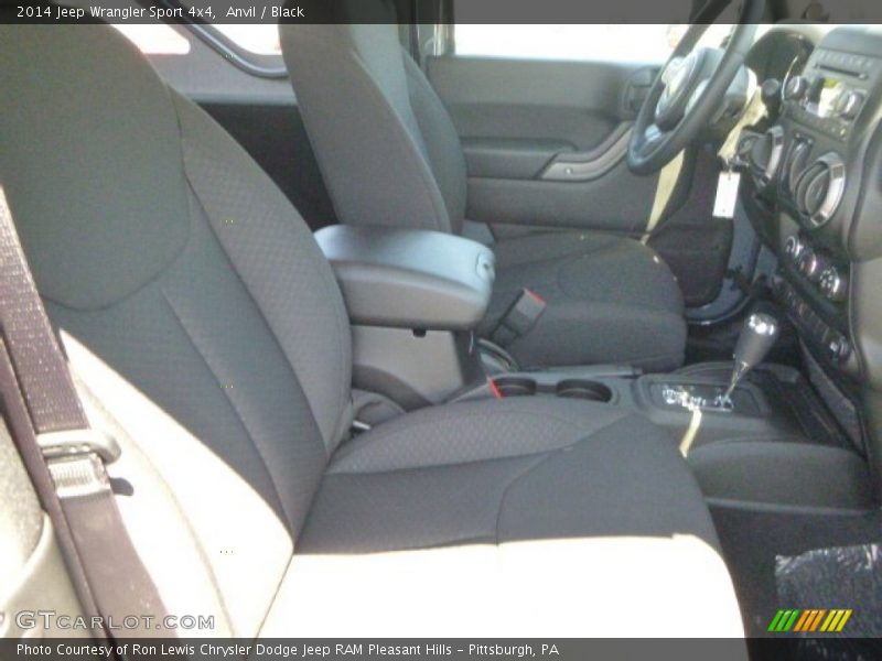 Anvil / Black 2014 Jeep Wrangler Sport 4x4