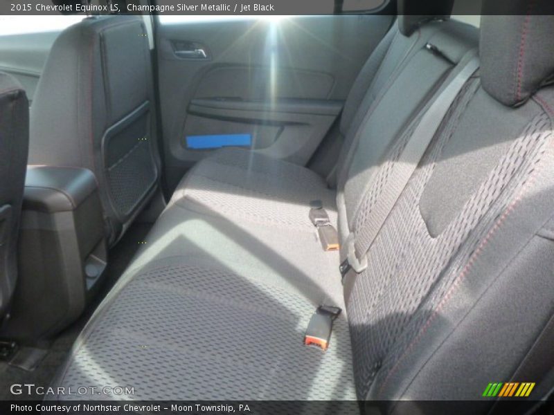 Champagne Silver Metallic / Jet Black 2015 Chevrolet Equinox LS