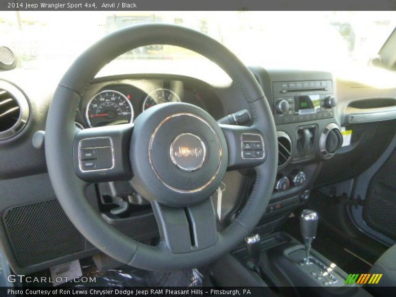 Anvil / Black 2014 Jeep Wrangler Sport 4x4