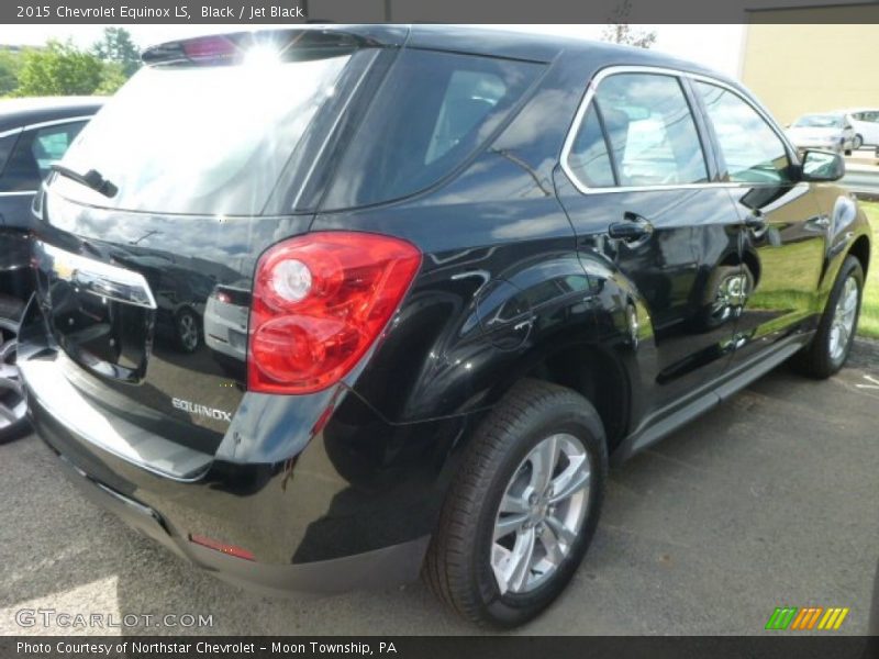 Black / Jet Black 2015 Chevrolet Equinox LS