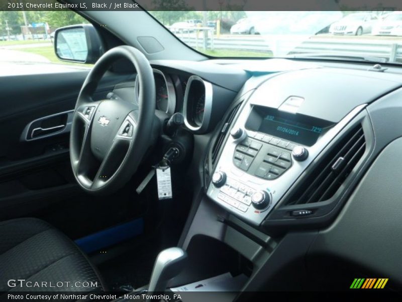 Black / Jet Black 2015 Chevrolet Equinox LS