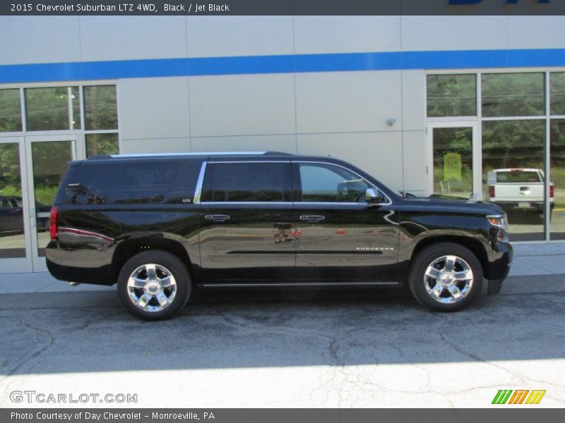 Black / Jet Black 2015 Chevrolet Suburban LTZ 4WD