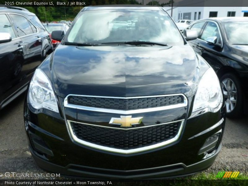 Black / Jet Black 2015 Chevrolet Equinox LS