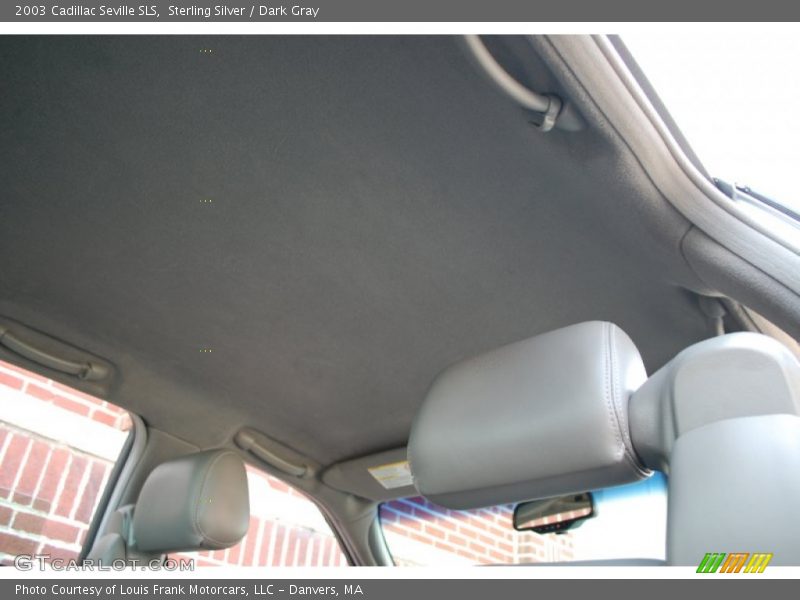 Sterling Silver / Dark Gray 2003 Cadillac Seville SLS