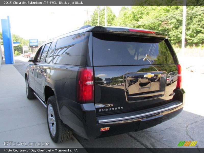 Black / Jet Black 2015 Chevrolet Suburban LTZ 4WD