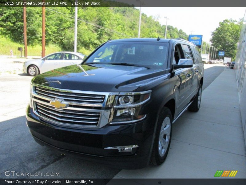 Black / Jet Black 2015 Chevrolet Suburban LTZ 4WD