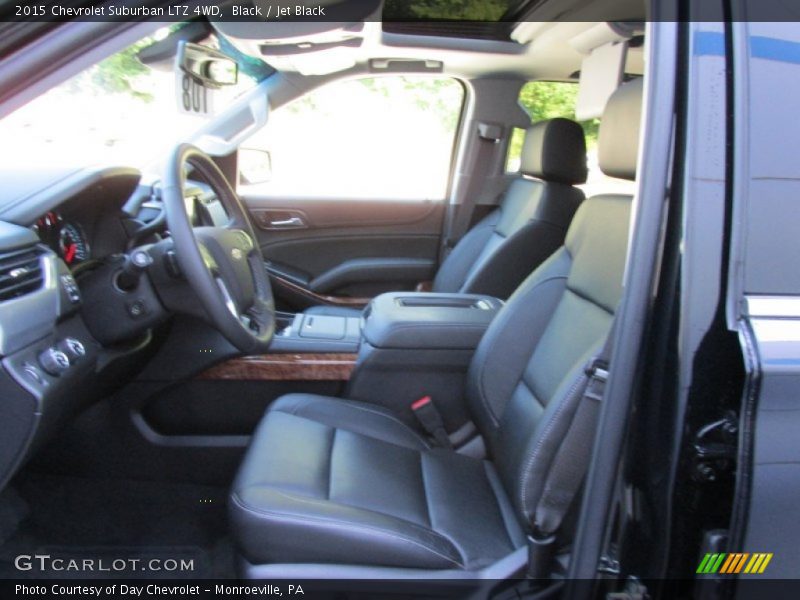 Black / Jet Black 2015 Chevrolet Suburban LTZ 4WD