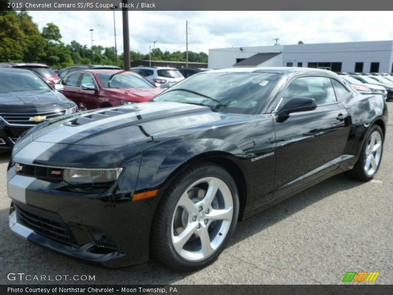 Black / Black 2015 Chevrolet Camaro SS/RS Coupe