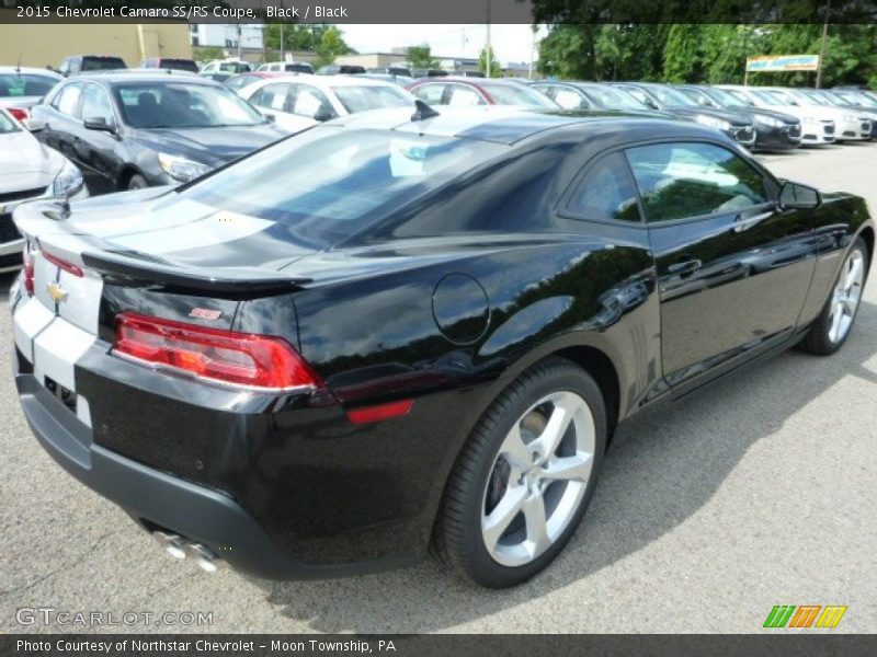 Black / Black 2015 Chevrolet Camaro SS/RS Coupe