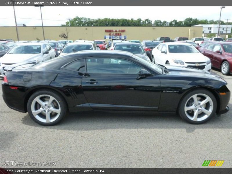 Black / Black 2015 Chevrolet Camaro SS/RS Coupe