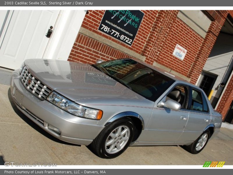 Sterling Silver / Dark Gray 2003 Cadillac Seville SLS