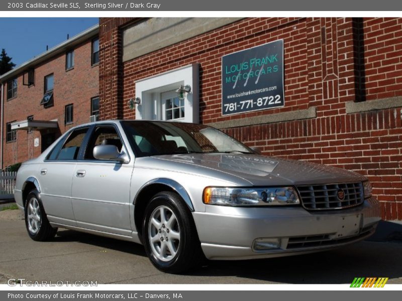 Sterling Silver / Dark Gray 2003 Cadillac Seville SLS
