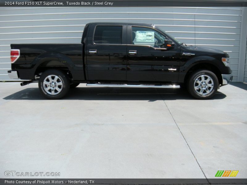 Tuxedo Black / Steel Grey 2014 Ford F150 XLT SuperCrew