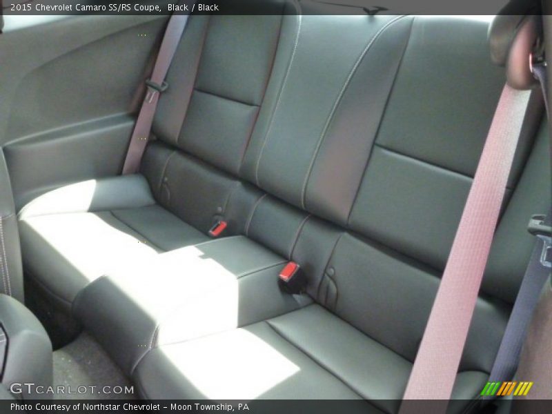 Rear Seat of 2015 Camaro SS/RS Coupe