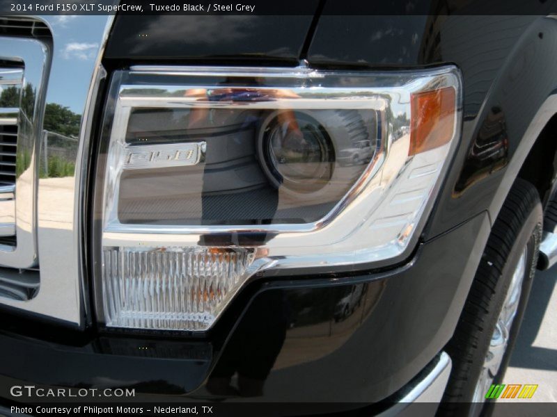 Tuxedo Black / Steel Grey 2014 Ford F150 XLT SuperCrew