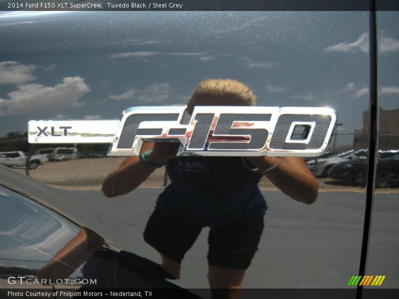 Tuxedo Black / Steel Grey 2014 Ford F150 XLT SuperCrew